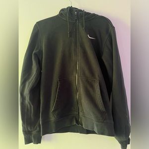 Nike hooded zip up